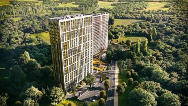 Студия, 24 м², Монолитно-каркасный, Другие районы 3