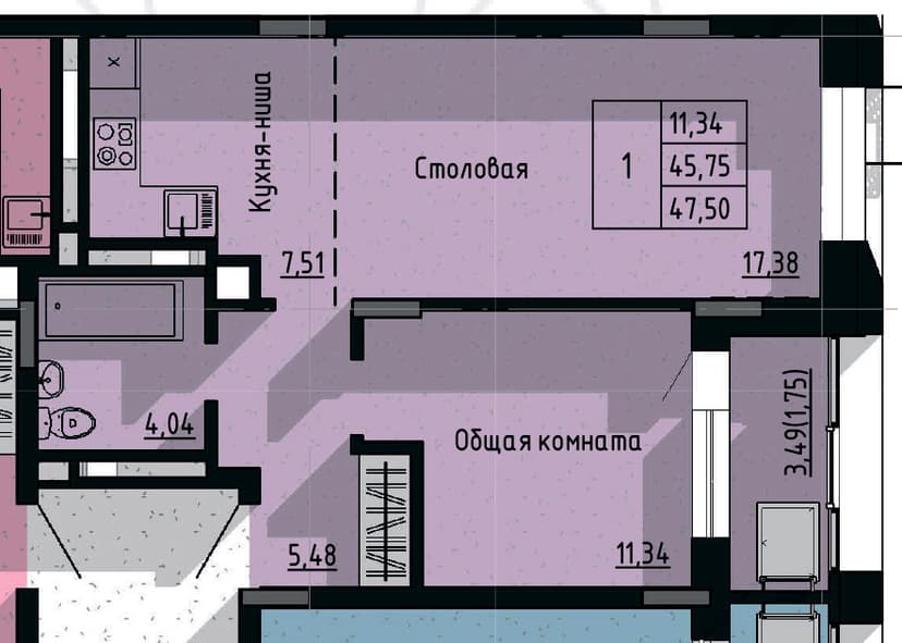 Квартира 45 1