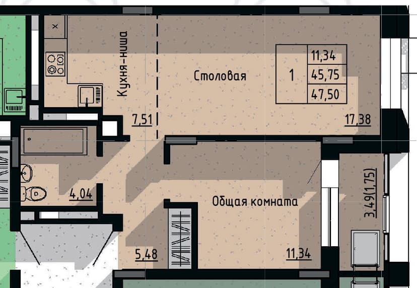 Квартира 66 1