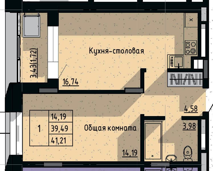 Квартира 71 1