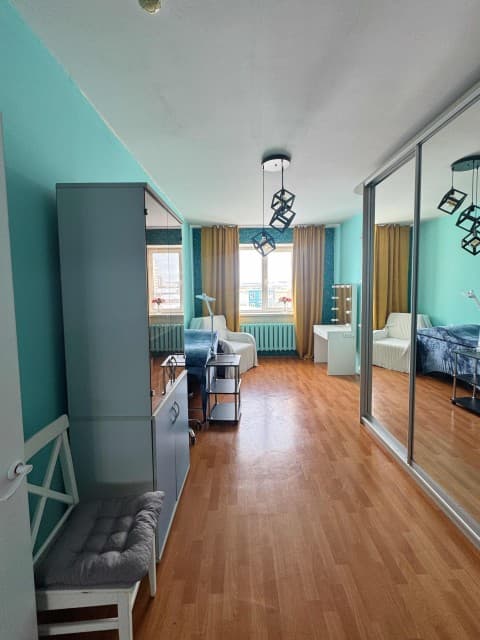 3 комн., 66 м², Инд. планировка, Сайсары 5
