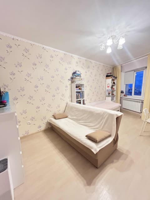 1 комн., 38 м², Монолитно-каркасный, Авиагруппа