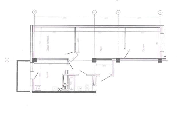 2 комн., 58 м², Инд. планировка, Сайсары 6