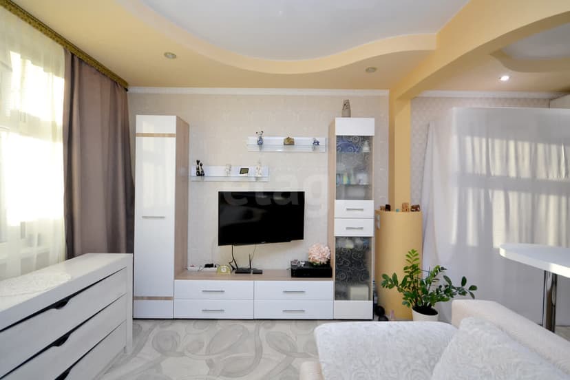 Студия, 27 м², Монолитно-каркасный 3