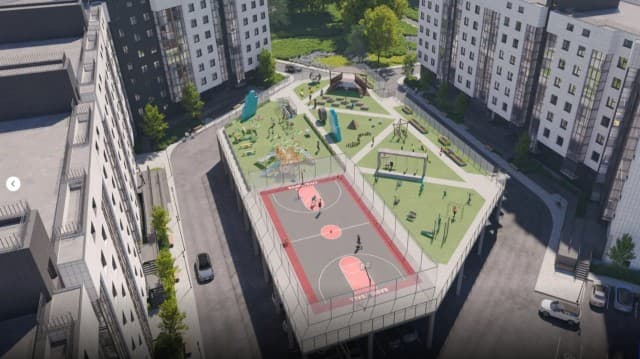 2 комн., Монолитно-каркасный, Авторынок 7