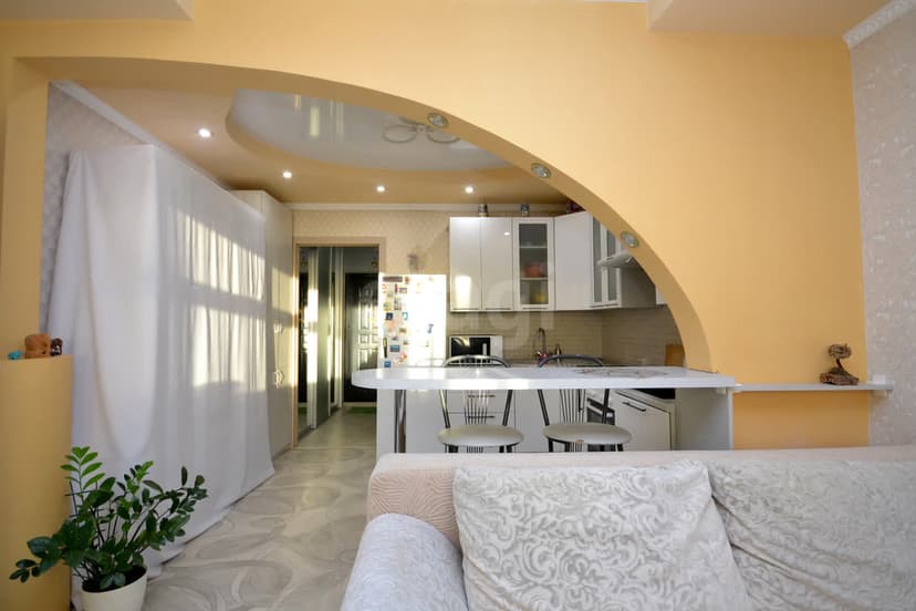 Студия, 27 м², Монолитно-каркасный 4