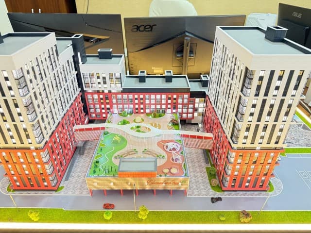 2 комн., 66 м², Монолитно-каркасный, Сайсары 2