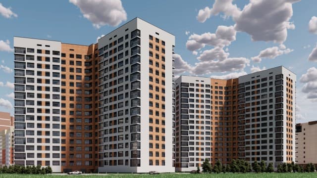 1 комн., Монолитно-каркасный, Прометей, ЖК 2