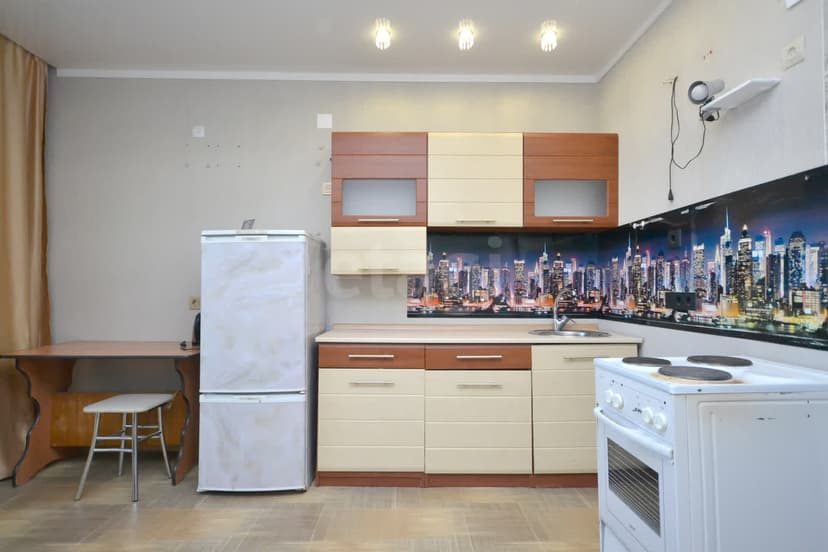 Студия, 25 м², Монолитно-каркасный 3