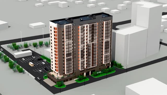 1 комн., 35 м², Монолитно-каркасный, Прометей, ЖК 3