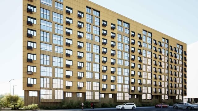 1 комн., 35 м², Монолитно-каркасный, Другие районы 2