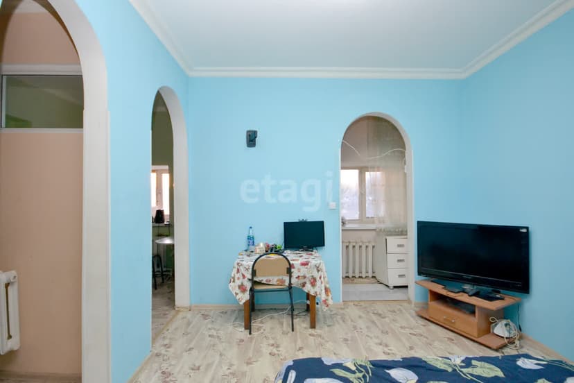 2 комн., 30 м², Инд. планировка 4
