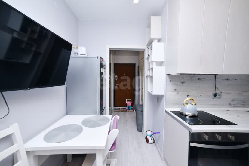Студия, 20 м², Монолитно-каркасный 7