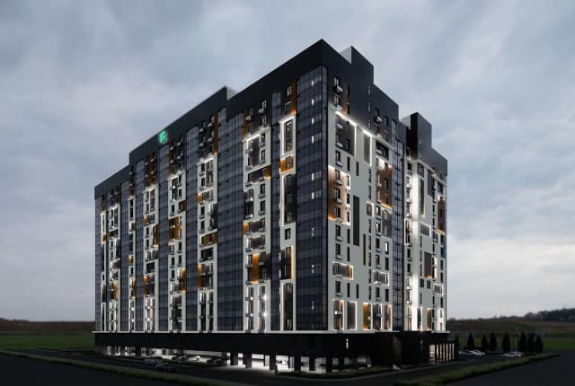 1 комн., 38 м², Монолитно-каркасный, Сайсары 2