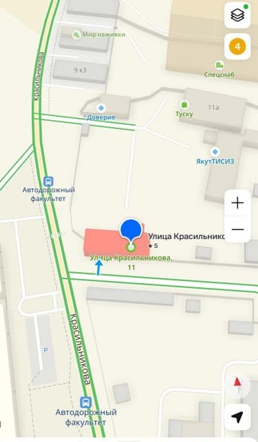 1 комн., 36 м², Монолитно-каркасный, Автодорожная 7