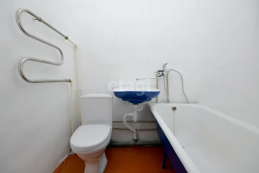 2 комн., 44 м², Инд. планировка 9