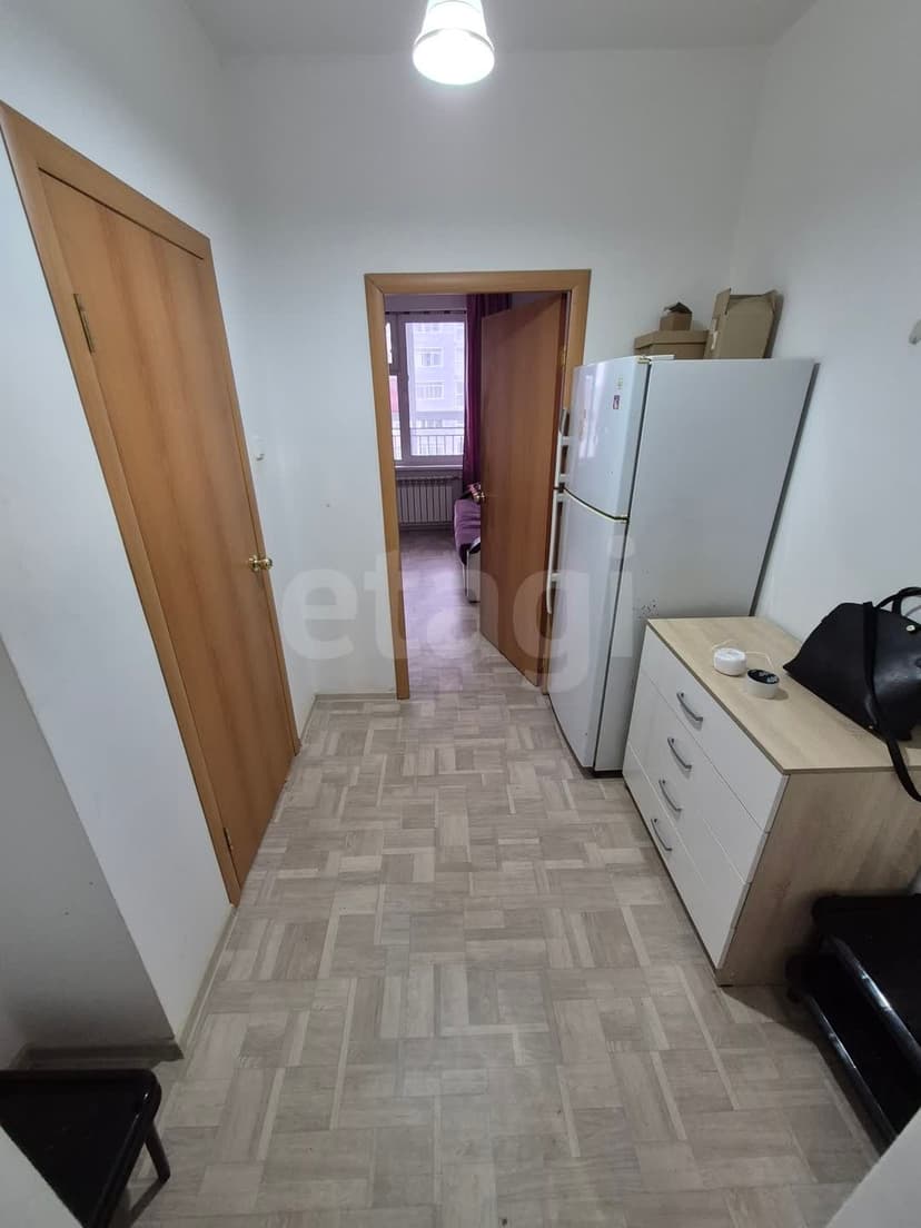 Студия, 19 м², Монолитно-каркасный 2