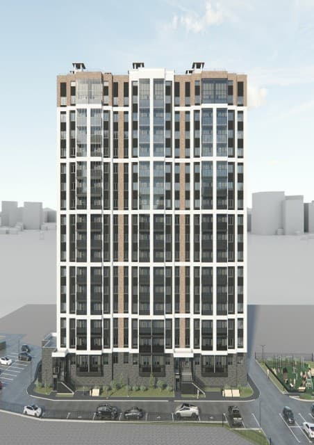 1 комн., 36 м², Монолитно-каркасный, Автодорожная 6