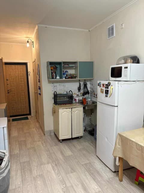 Студия, 22 м², Монолитно-каркасный, Авиапорт 6