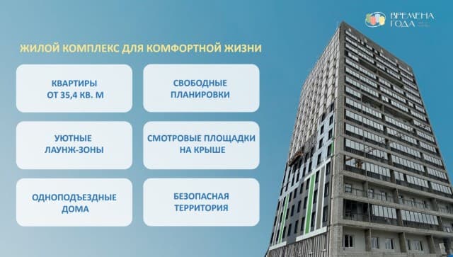 3 комн., 69 м², Монолитно-каркасный, Вилюйский тракт 2