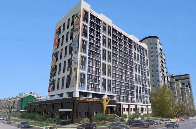 Студия, 29 м², Монолитно-каркасный, Площадь Победы