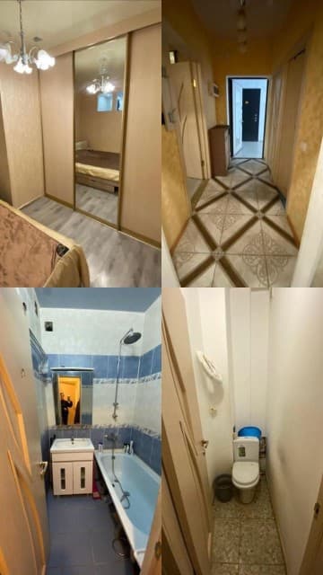 2 комн., 44 м², Монолитно-каркасный, Крестьянский рынок, стадион "Туймаада" 4
