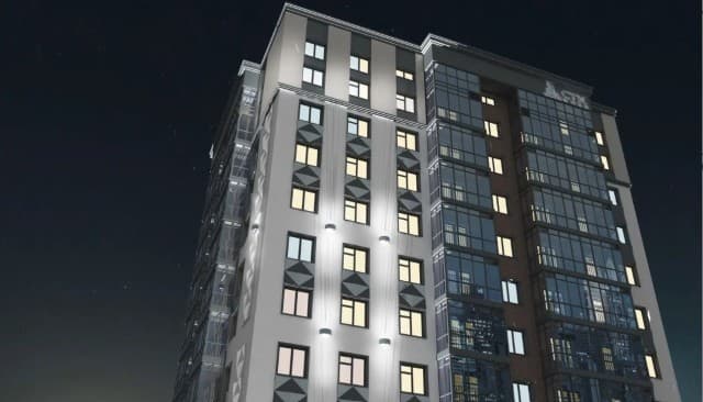 2 комн., 61 м², Монолитно-каркасный, Автодорожная 3
