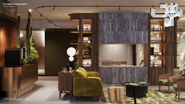 1 комн., 35 м², Монолитно-каркасный 3