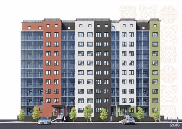 Студия, 22 м², Монолитно-каркасный 4