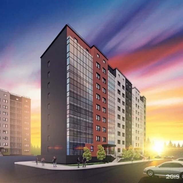 Студия, 22 м², Монолитно-каркасный