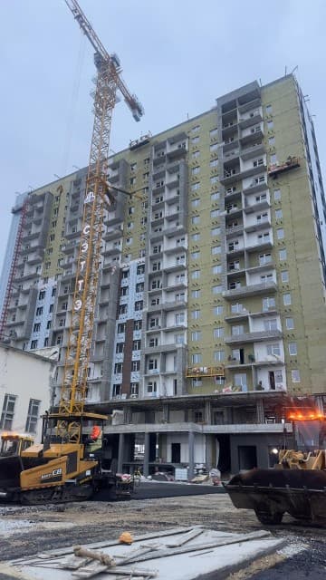1 комн., 43 м², Монолитно-каркасный, 11 квартал