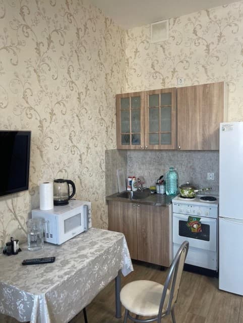 Студия, 26 м², Монолитно-каркасный, Авиапорт 5