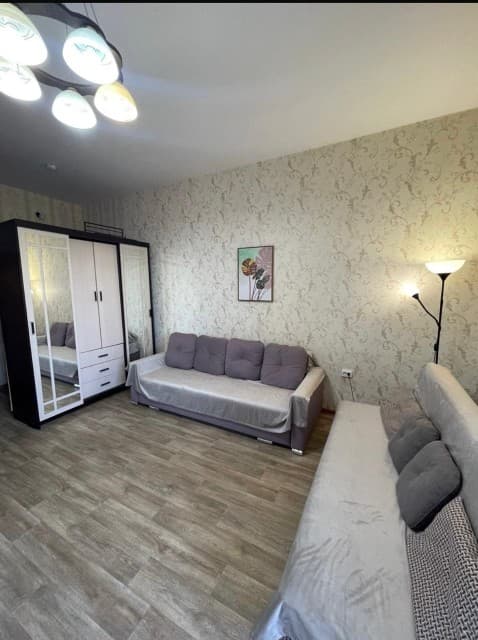 Студия, 26 м², Монолитно-каркасный, Авиапорт 2
