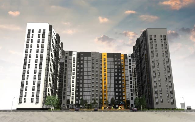 1 комн., 39 м², Монолитно-каркасный, Сайсары