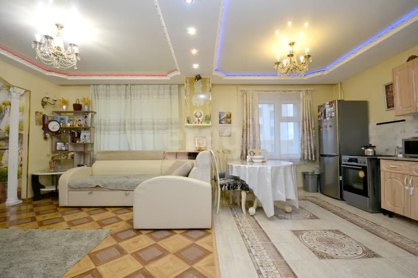 3 комн., 84 м², Монолитно-каркасный 2