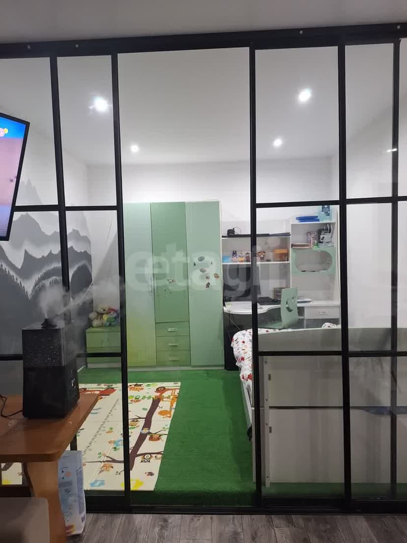 1 комн., 35 м², Инд. планировка 2