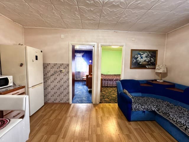 3 комн., 43 м², Дерев. б/у, Вилюйский тракт 3
