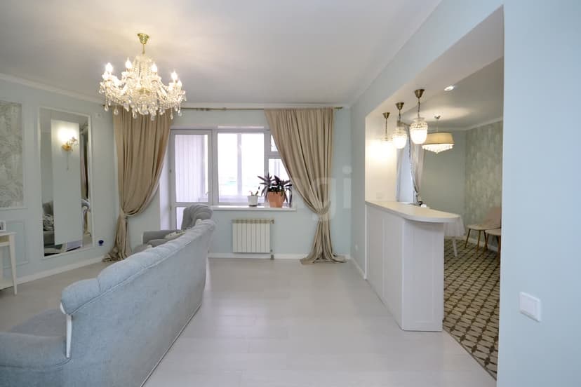 3 комн., 97 м², Инд. планировка 3