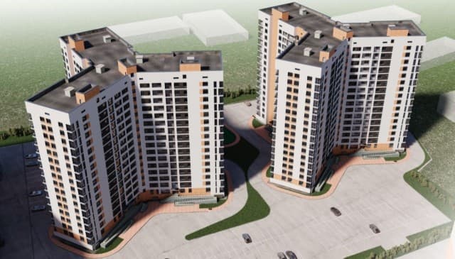 1 комн., 40 м², Монолитно-каркасный, Прометей, ЖК 3