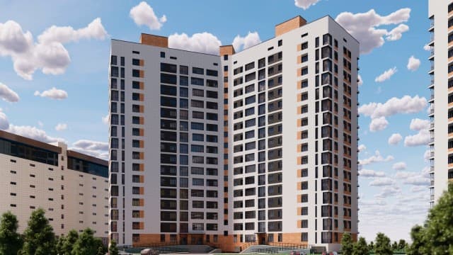 1 комн., 40 м², Монолитно-каркасный, Прометей, ЖК 7