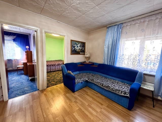 3 комн., 43 м², Дерев. б/у, Вилюйский тракт 2