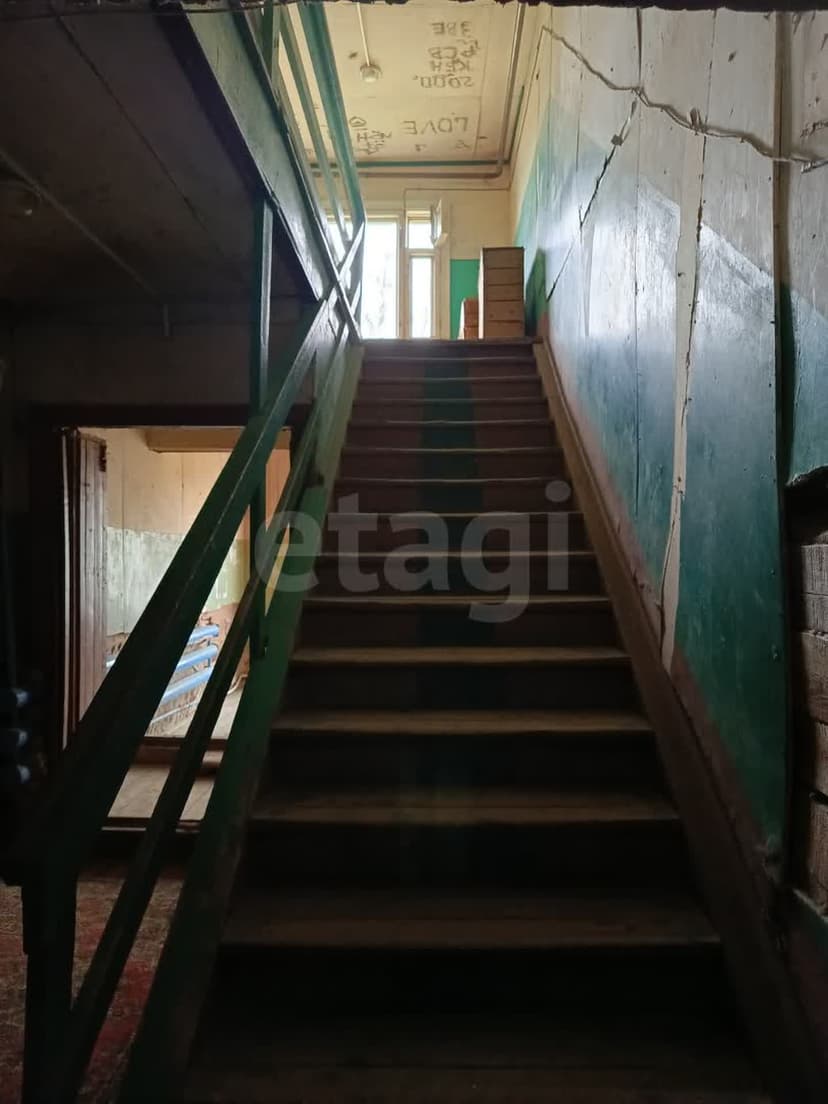 2 комн., 51 м², Дерев. б/у 9