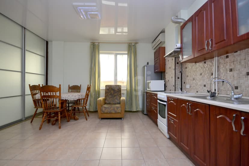 2 комн., 57 м², Инд. планировка 9