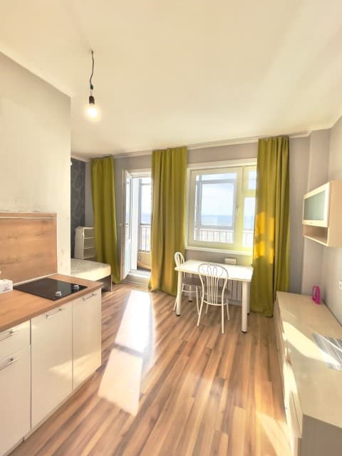 Студия, 22 м², Монолитно-каркасный, Гимеин