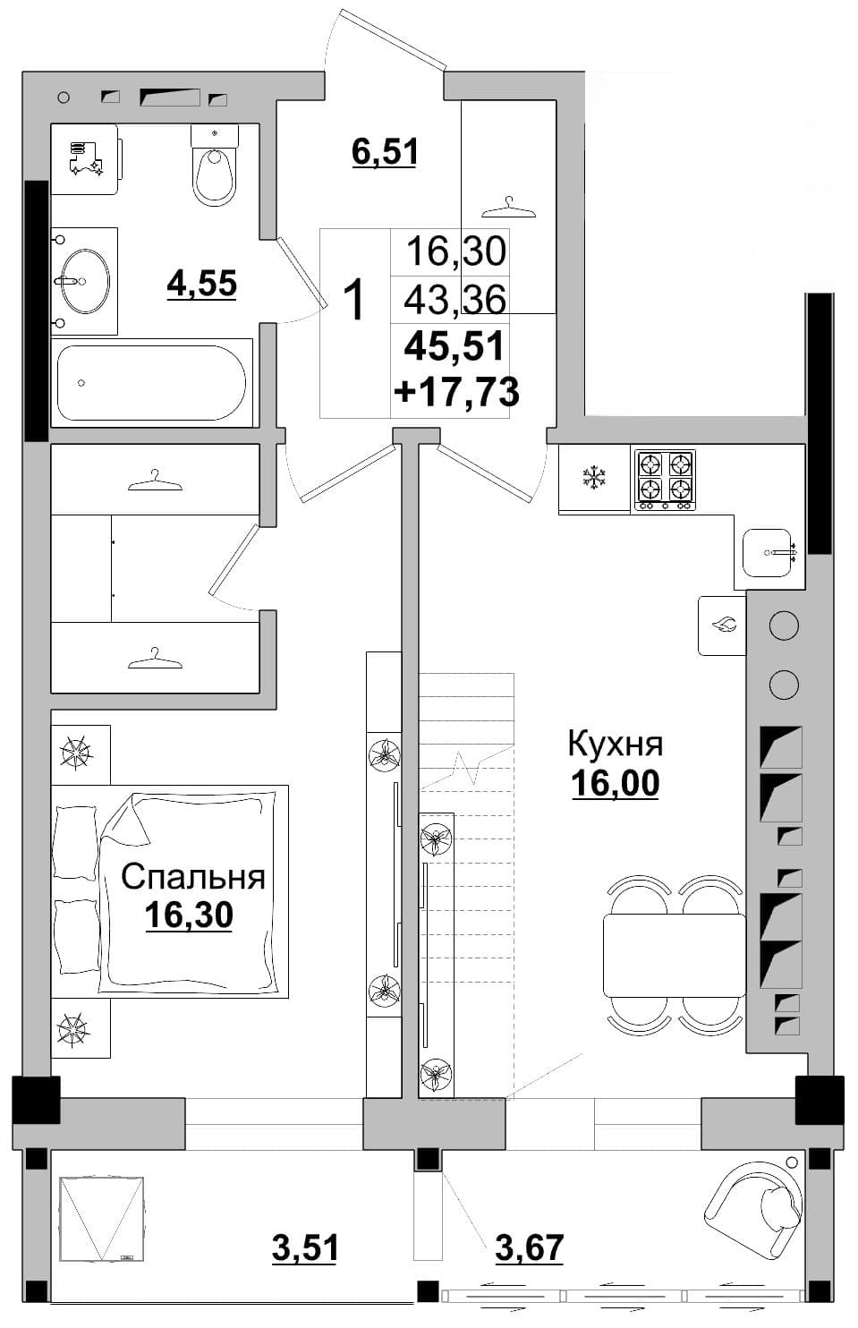 Фото квартиры 3