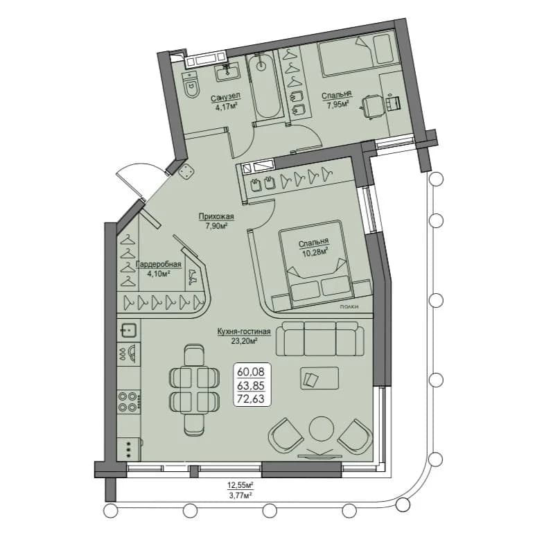 Фото квартиры 3