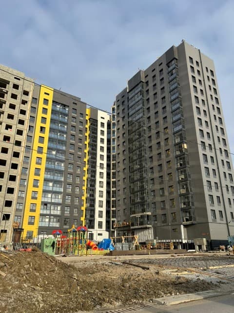 2 комн., 45 м², Монолитно-каркасный