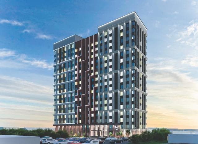 2 комн., 45 м², Монолитно-каркасный, Залог