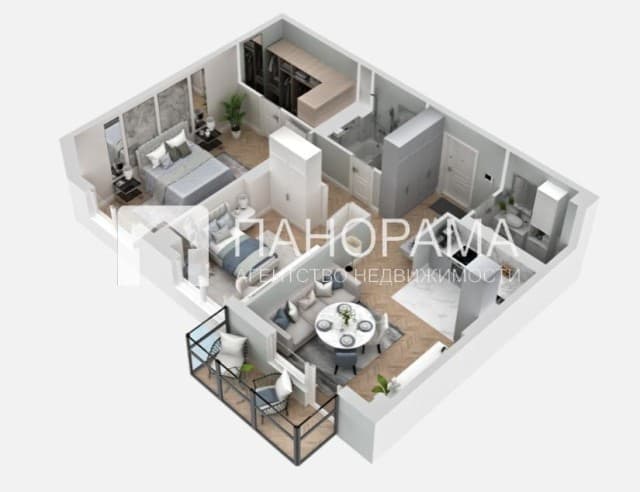 3 комн., Блочный, Вилюйский тракт